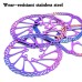 NTDZN Bike Disc Brake Rotor - Lightweight, Durable Bicycle Disc Brake Rotor for Mountain and Road Bikes-2Psc